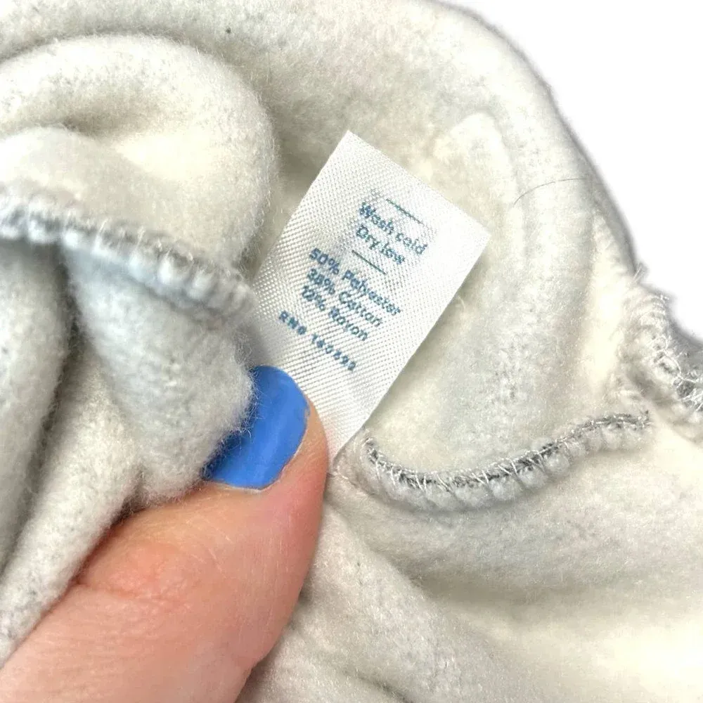 Marine Layer Heather Gray Fluent Crew Neck Pullover Sweatshirt‎ Size Large - Image 9