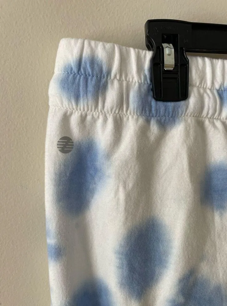  Z by Zella Lotus Tie Dye Joggers Active Lounge Pants Blue White Size S - Image 9