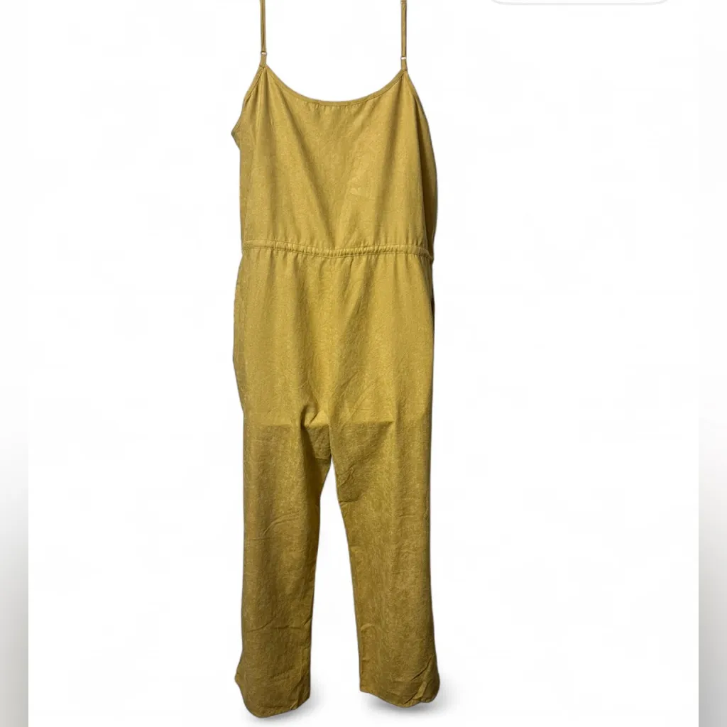 Faux Suede Drawstring Jumpsuit‎ - Image 3