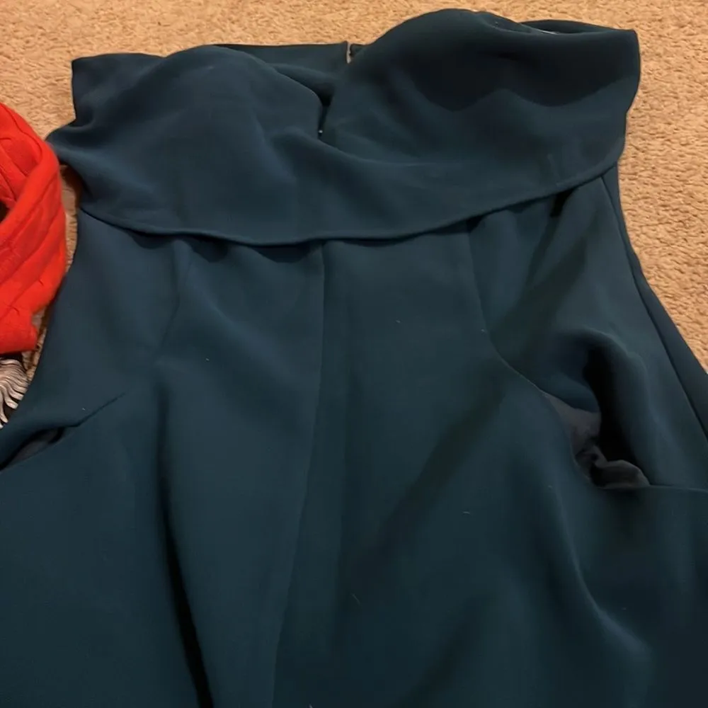 Adelyn rae teal jumpsuit L - Image 7