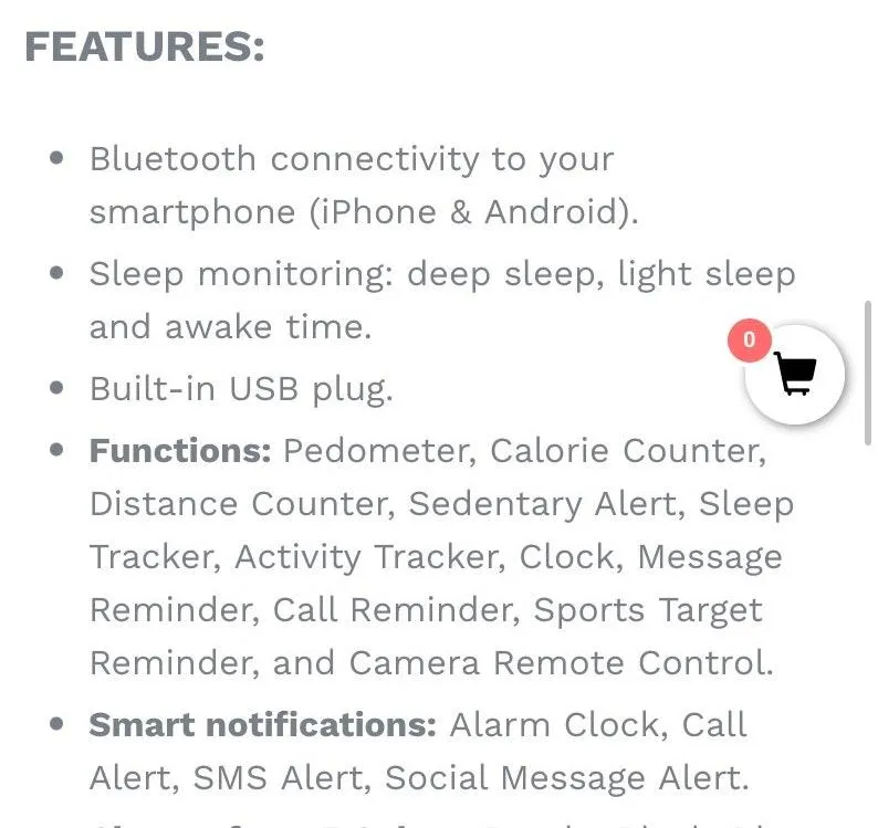 Very Fit Pro Fitness Tracker Black - Image 8