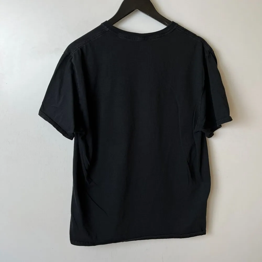 ACDC Back In Black T Shirt Black XL Extra Large Hard Rock Graphic Tee Solid Logo - Image 10