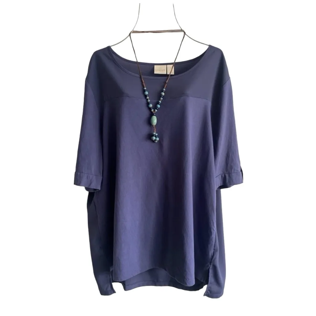 1pc‎ Vintage Ethnic Style Boho Handwoven Ceramic Beaded Adjustable Necklace Brown - Image 6