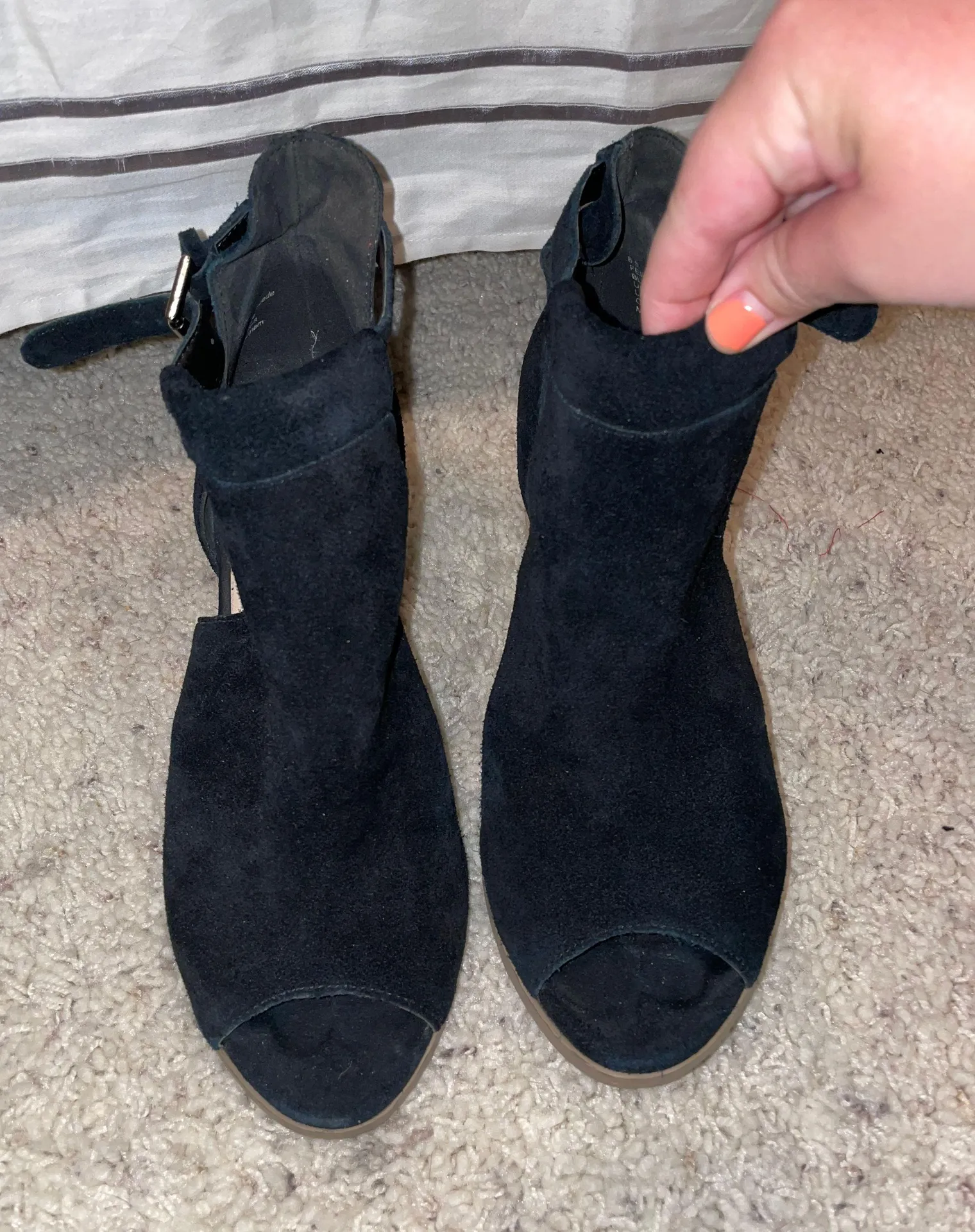 Sole Society Black Block Heel - Image 4