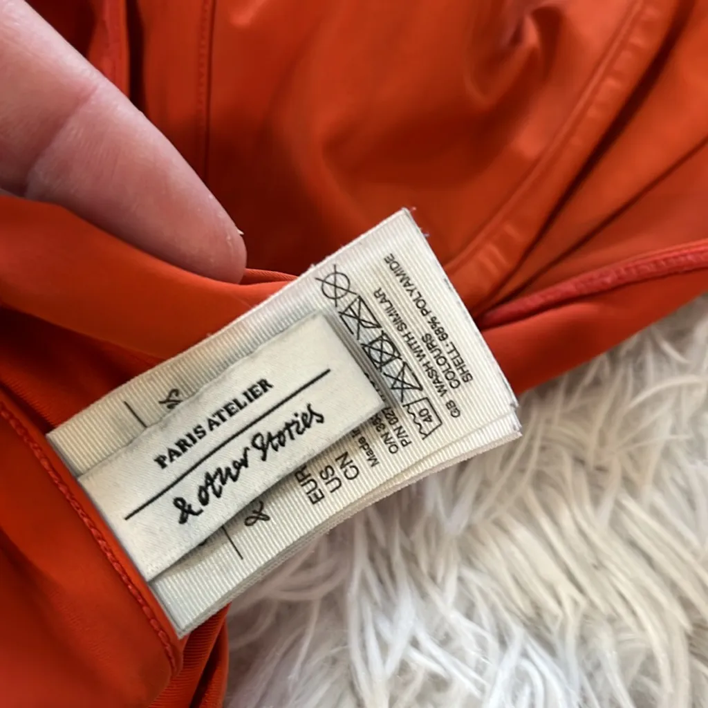 Paris Atelier & other stories Size 8 Orange - Image 4