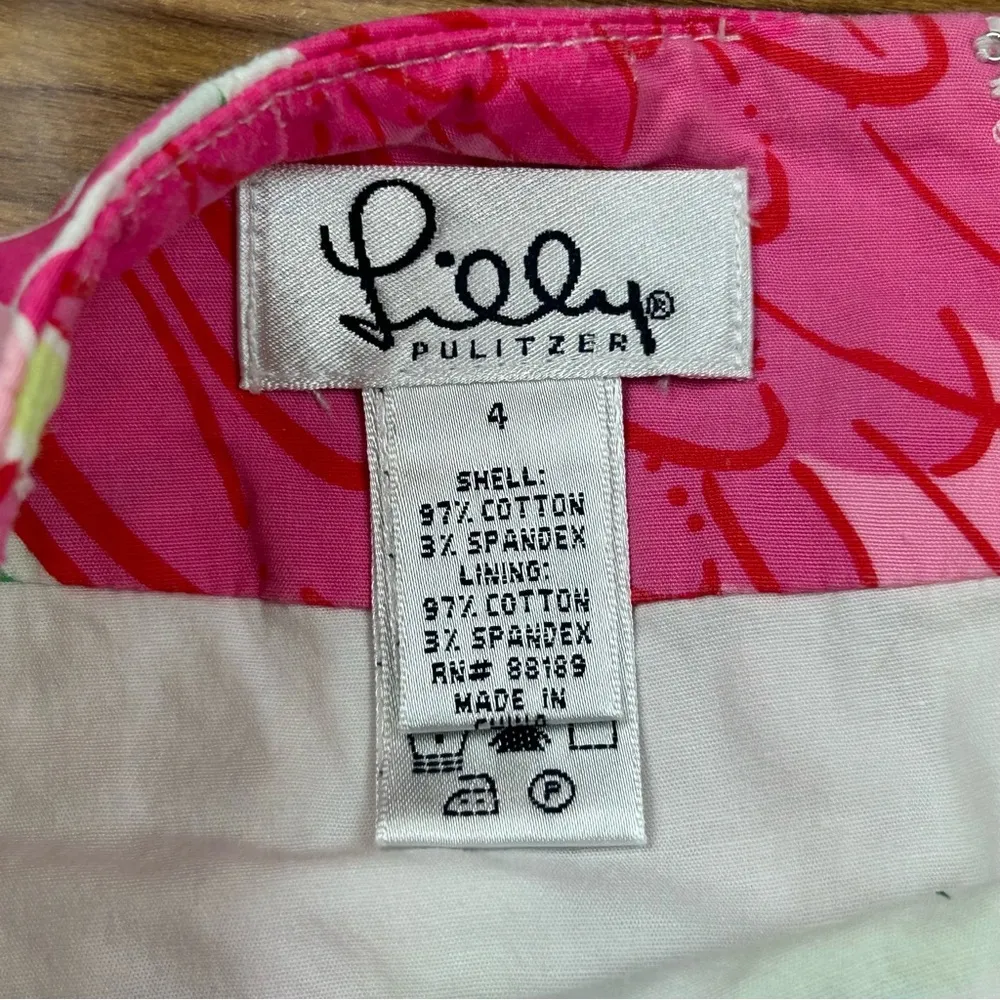 Lilly Pulitzer Parrot Mini Skirt Tropical “Port of Caw” - Size 4 - Image 7