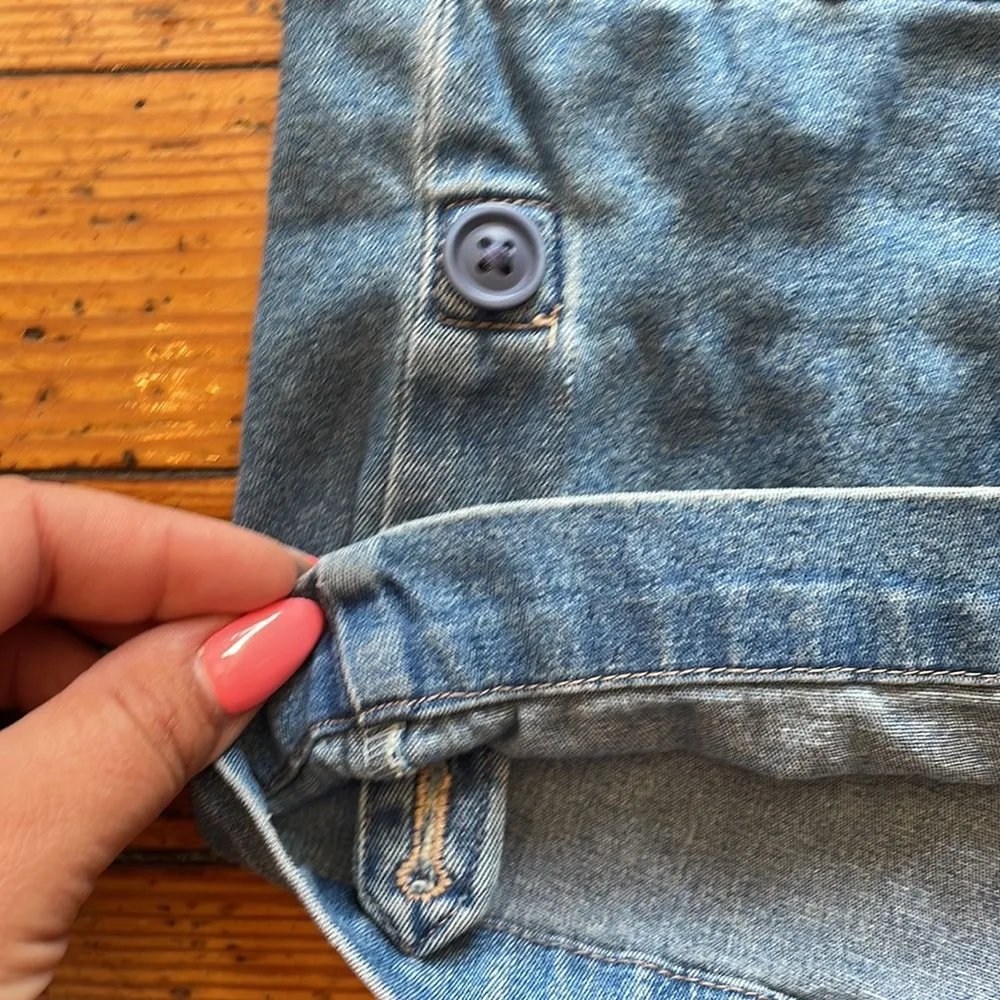 Style & Co Denim Rolled Hem Shorts Size 12 - Image 2