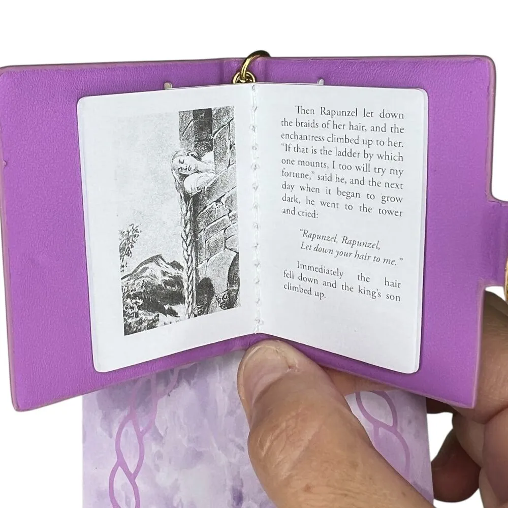 LitJoy Rapunzel Fairytale Book Keychain - Image 2