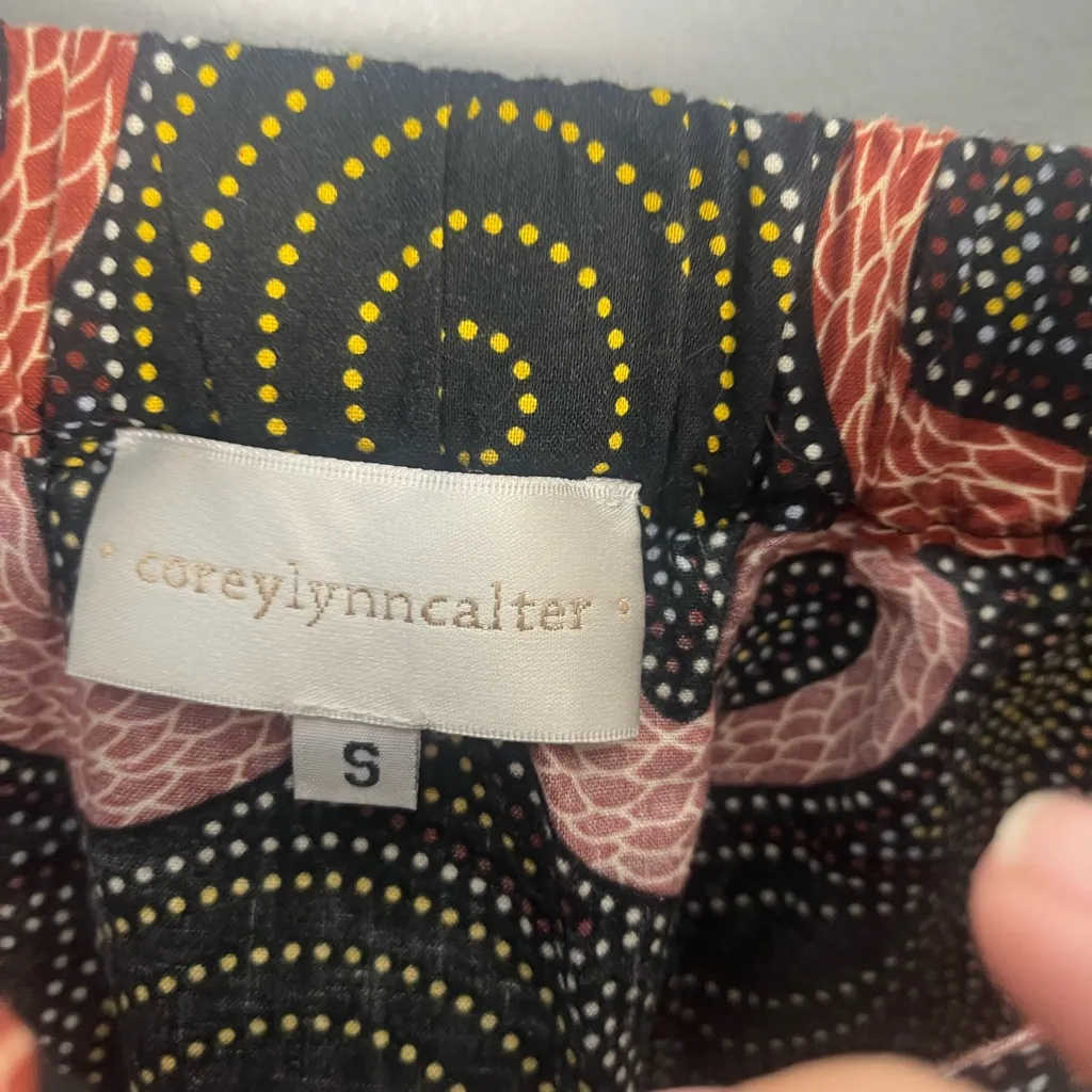 ANTHROPOLOGIE Corey Lynn Calter Ibiza Snake Tie Tank Top Size Small - Image 4