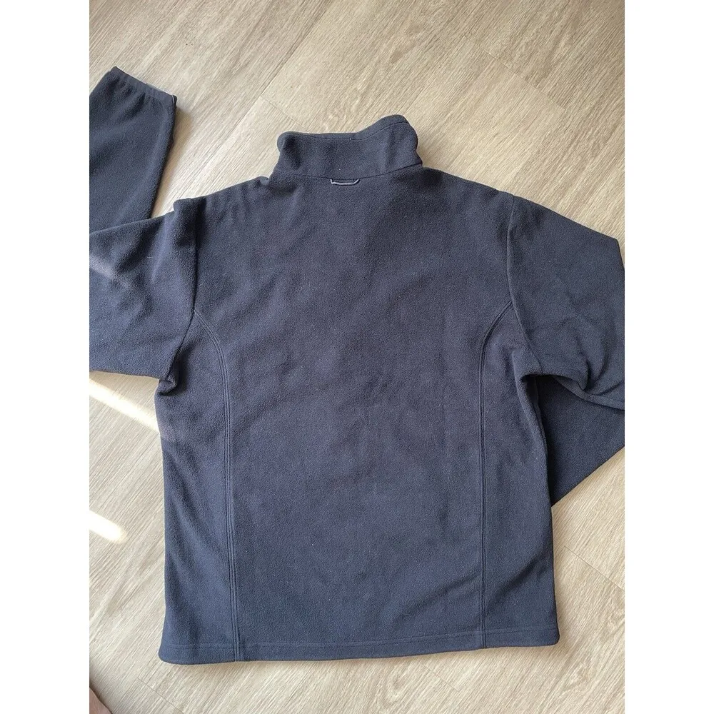 Columbia Women’s Jacket Fleece Full Zip Intercharge Zipped Pocket Black Size M - Image 2