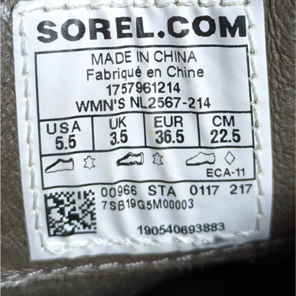 Sorel After Hours Chelsea Wedge Booties EUC $170 Size 5.5  S2955 - Image 9