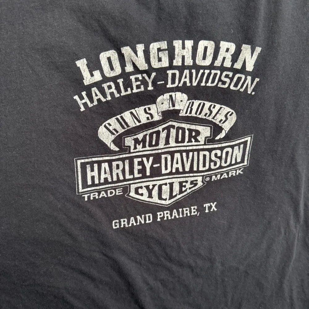 Harley Davidson Guns N Roses tank size 2XL Black - Image 7