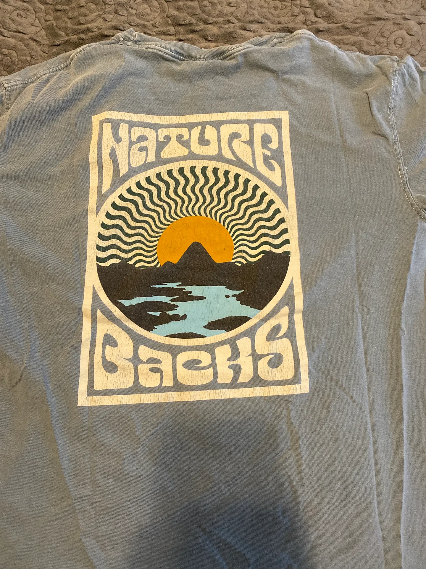 Nature Backs Comfort Color Tee - Image 2