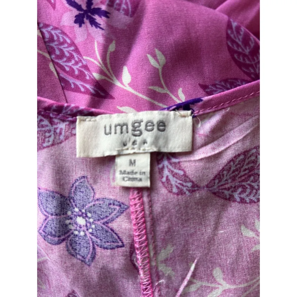 Umgee  Purple and Orange Patterned Jumpsuit - Image 7