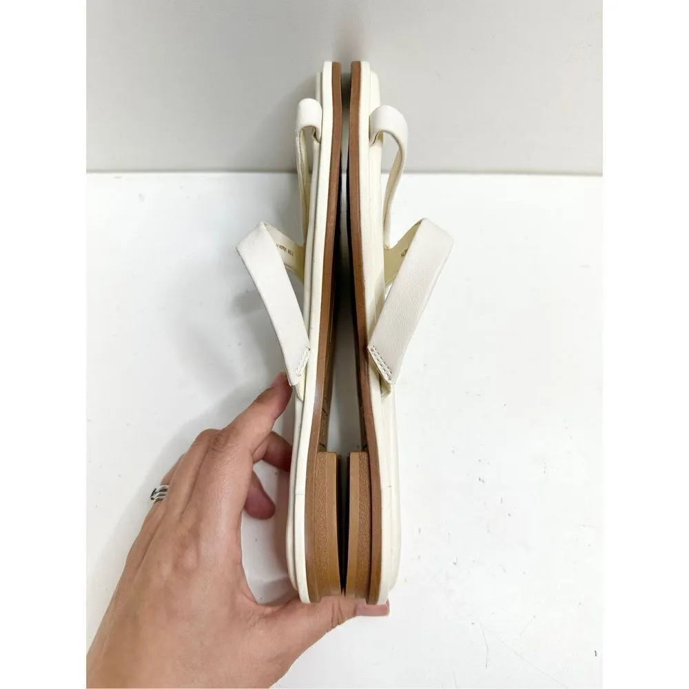 Sarto by Franco Sarto Sandals Womens Size 8.5‎ Leather Gwyneth Slip On Shoes - Image 5