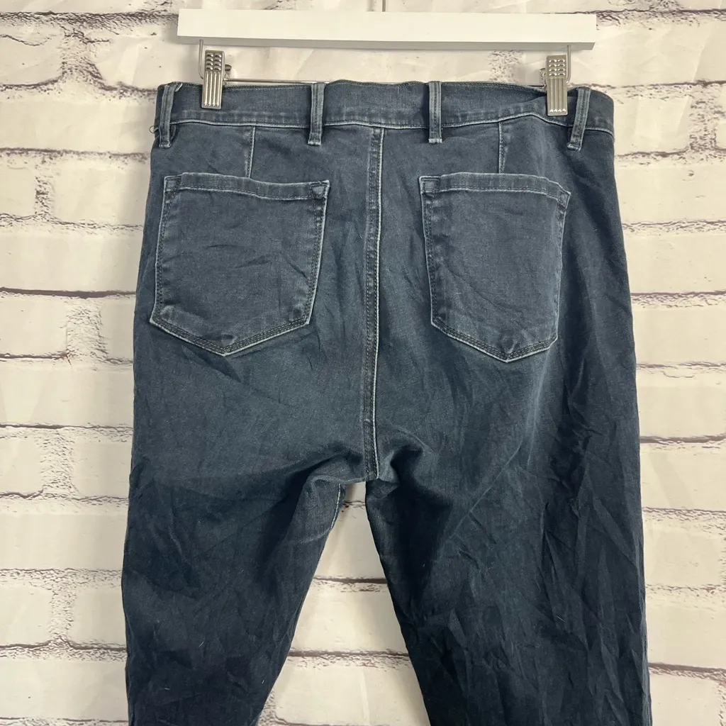 Ann Taylor LOFT High Rise Legging Jeans Indigo Dark Wash Women’s 10 Stretch Y2K - Image 9