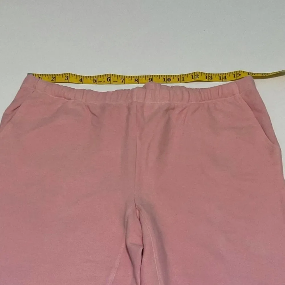 Generation Love Rowe Dip Tie Dye Pull On‎ Sweatpants Pink Yellow White Large - Image 5