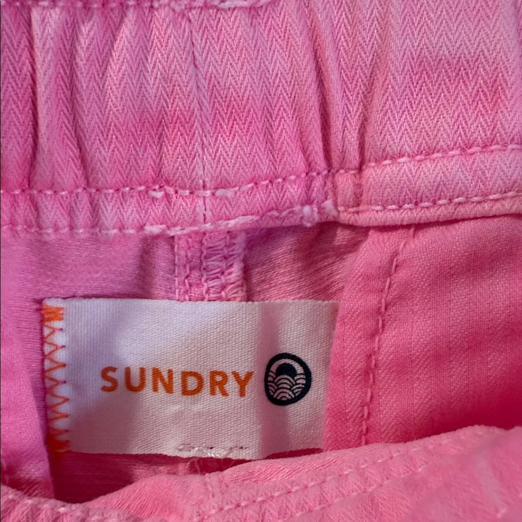 Sundry  hot pink joggers 2/medium - Image 4