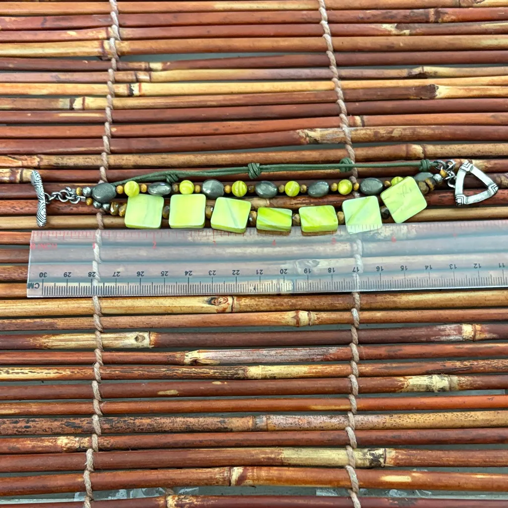 Silpada Yellow Multi-Strand Bracelet - Image 4