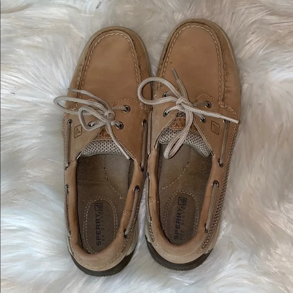 Sperry Top Sider Bluefish Leather Boat Shoes 7.5M - Image 6