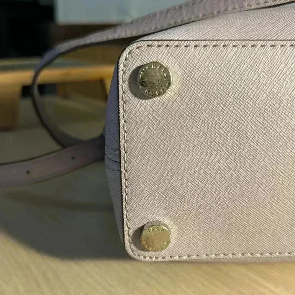 Michael Kors “Camille” Lavender Crossbody Purse - Image 6