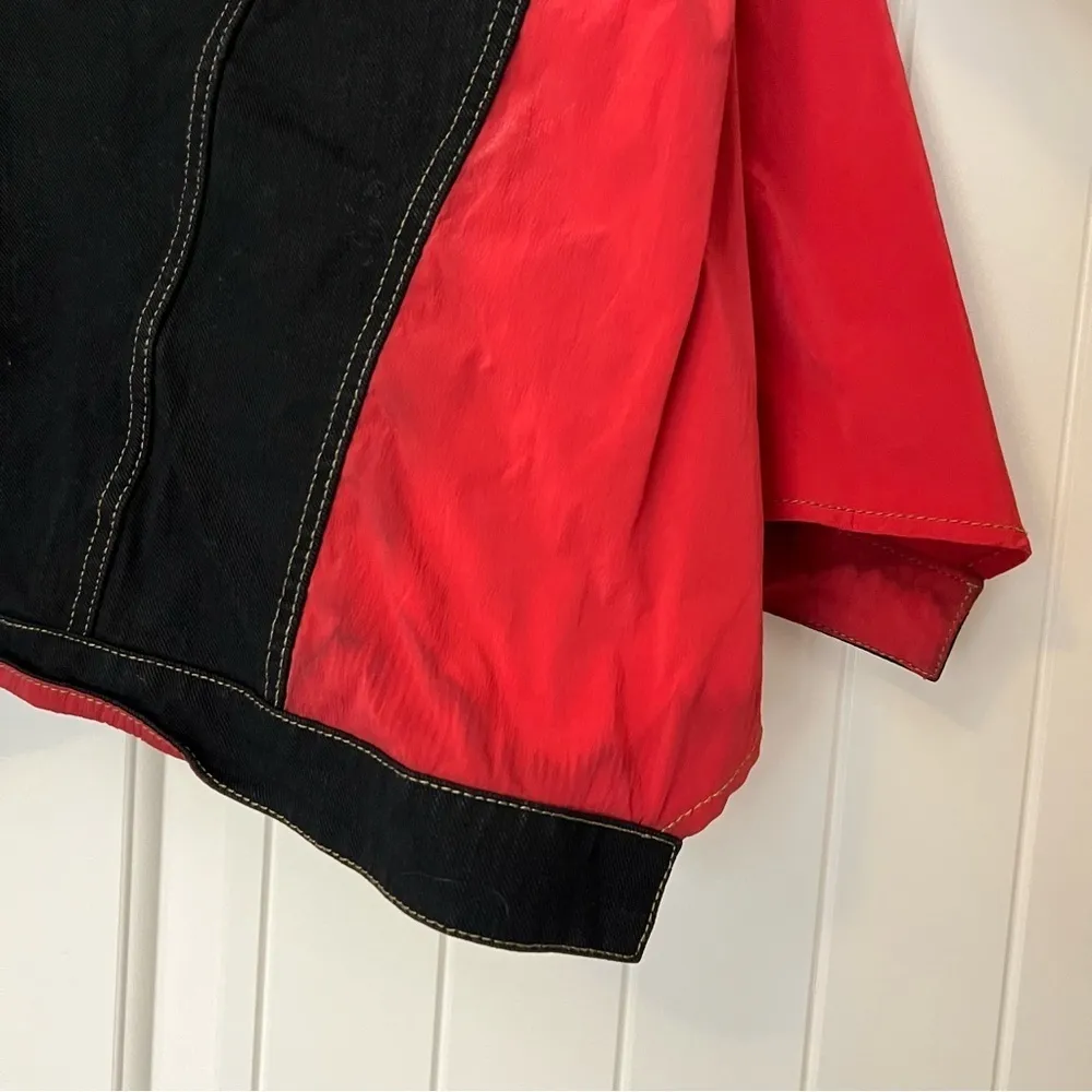 Koché Black Oversized Denim Jacket - Image 11