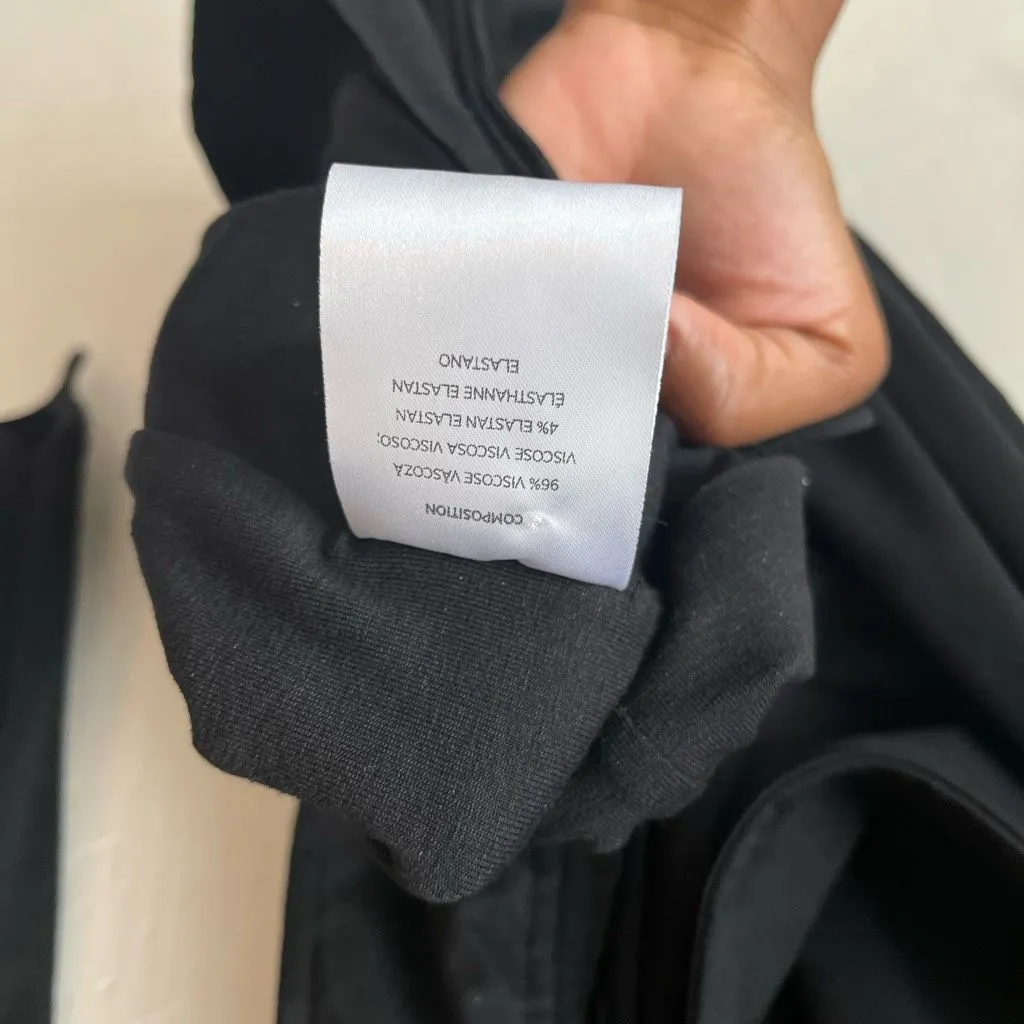 NEW Manuri Dress Black Ruched Cut Out Turtleneck Long Sleeve Mini Dress‎ Size XS - Image 10