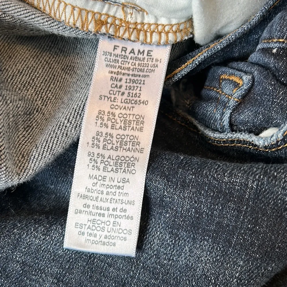 Frame Le Garçon Crop in Covant - Image 9