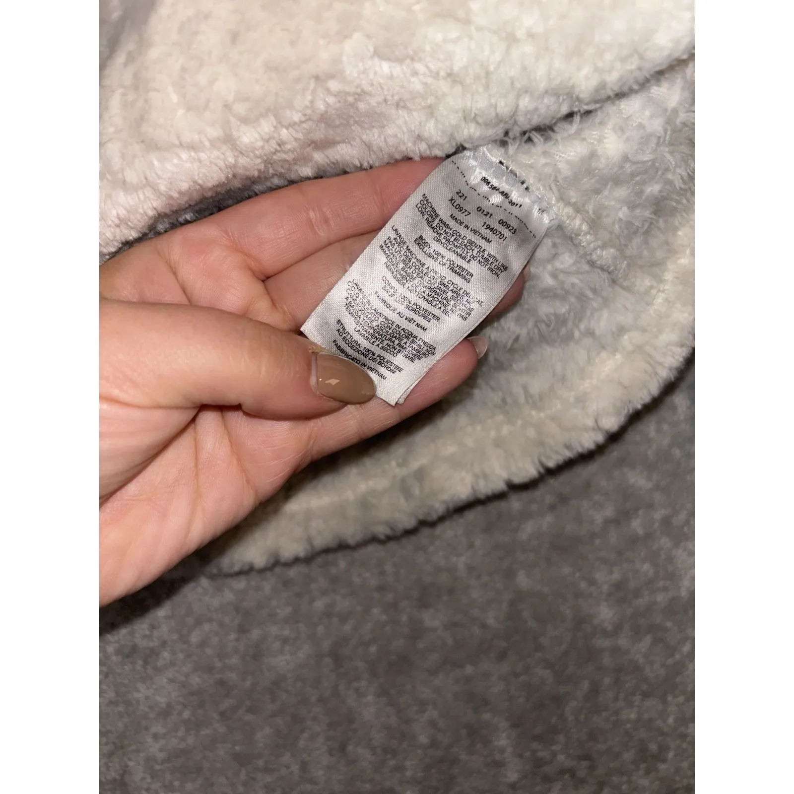 Women's Columbia Pullover Teddy Fuzzy‎ Quarter Zip * - Image 5