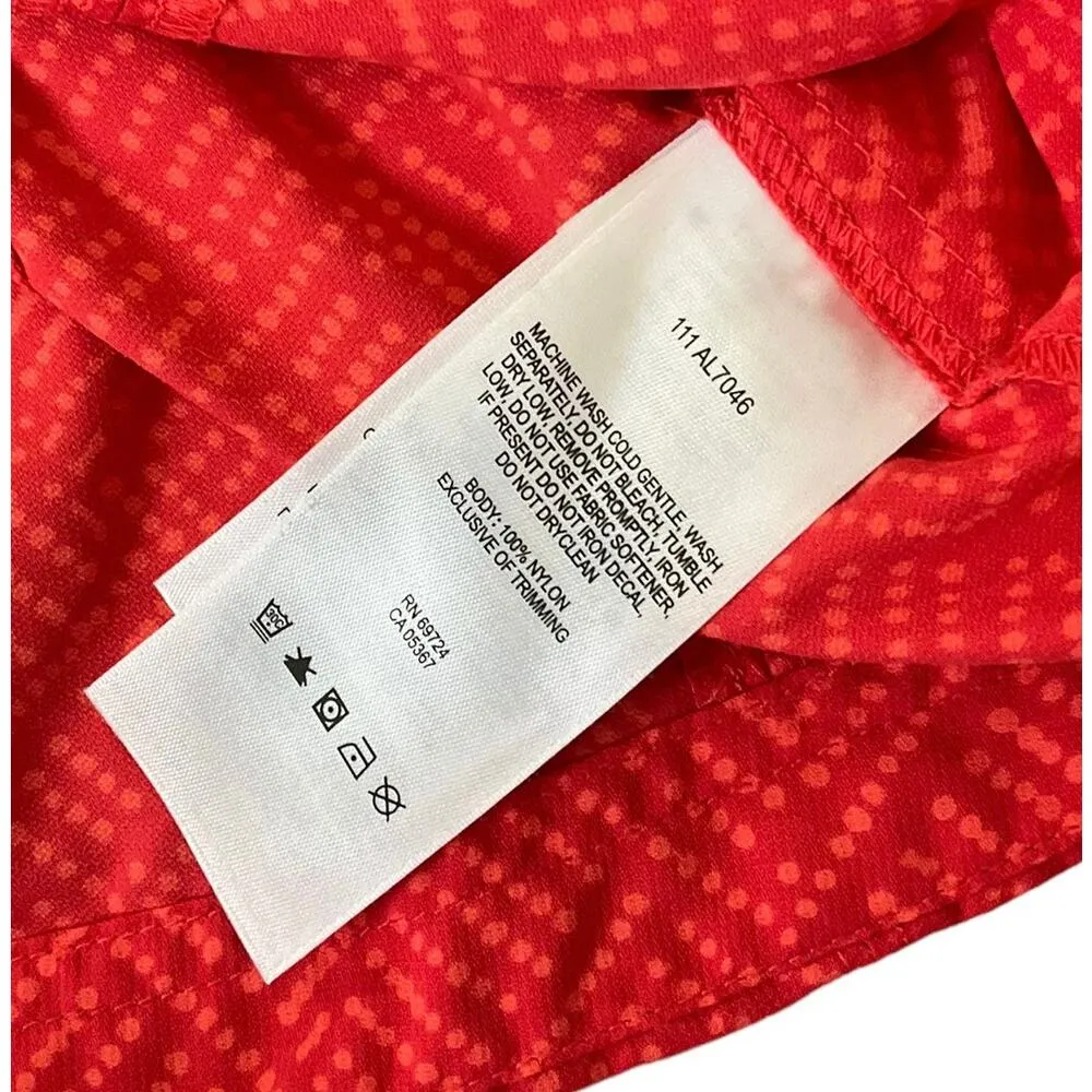 Colombia Red Orange Omni Shade Sun Protection Women's Size Medium | 3-8 - Image 4