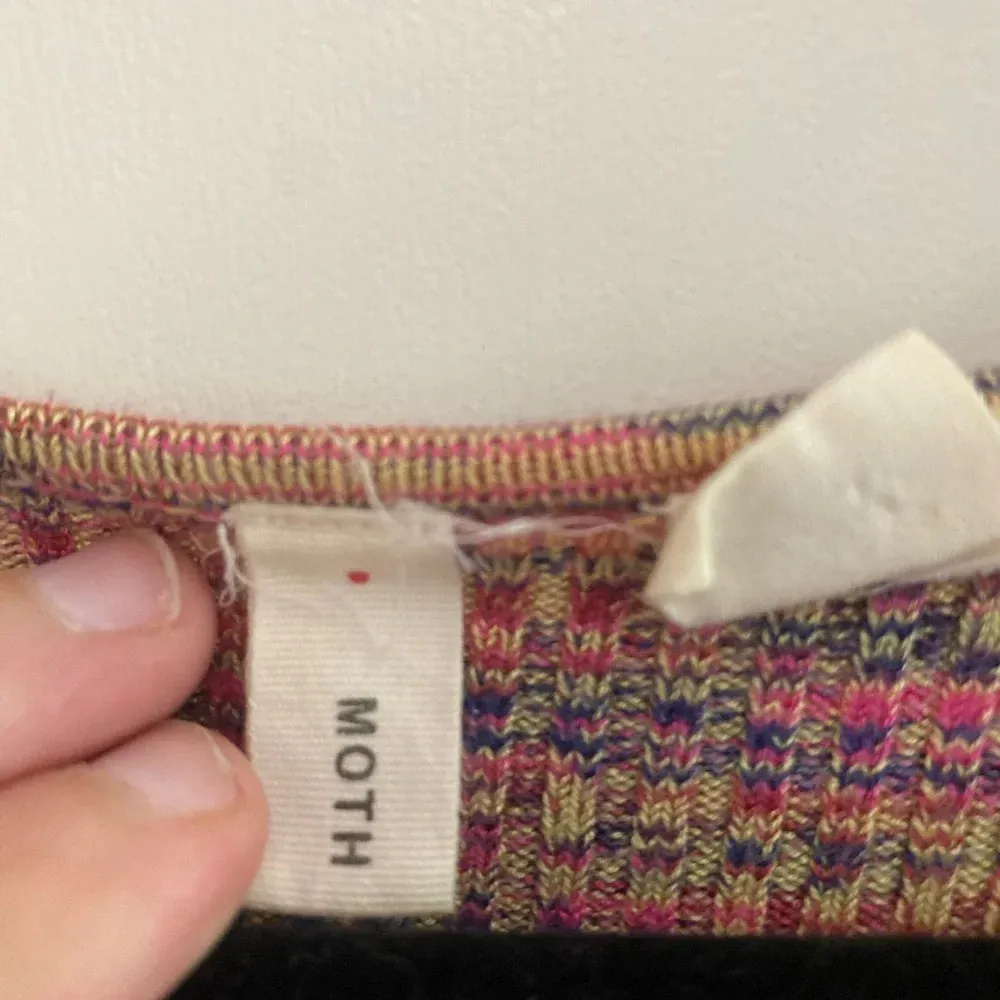 Moth by Anthropologie colored, form fitting knit top - Image 7