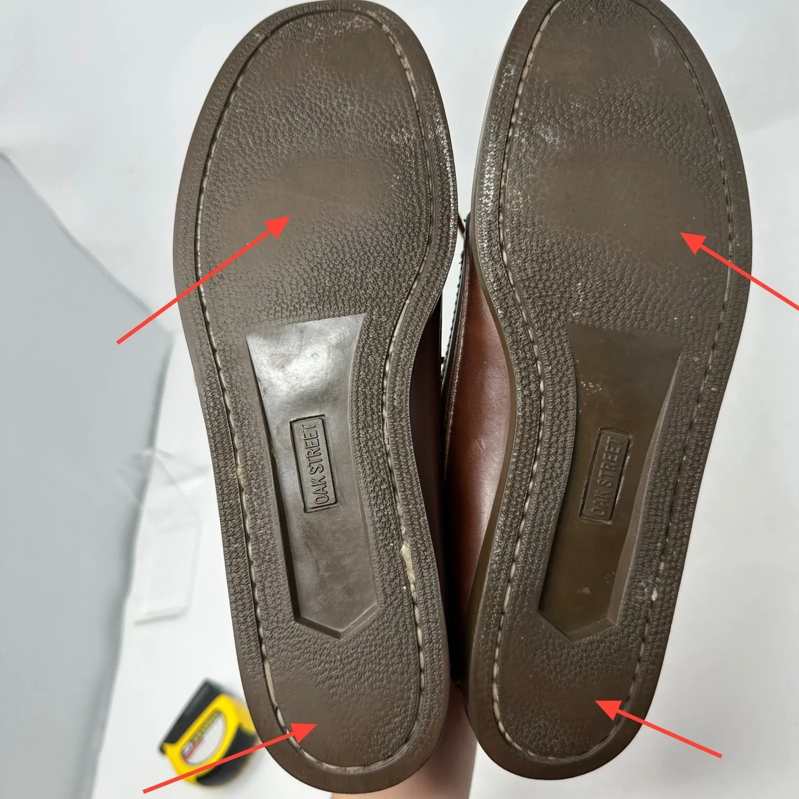 Oak Street Trail Oxford Loafer‎ in Natural Chromexcel Size 8 Brown - Image 8