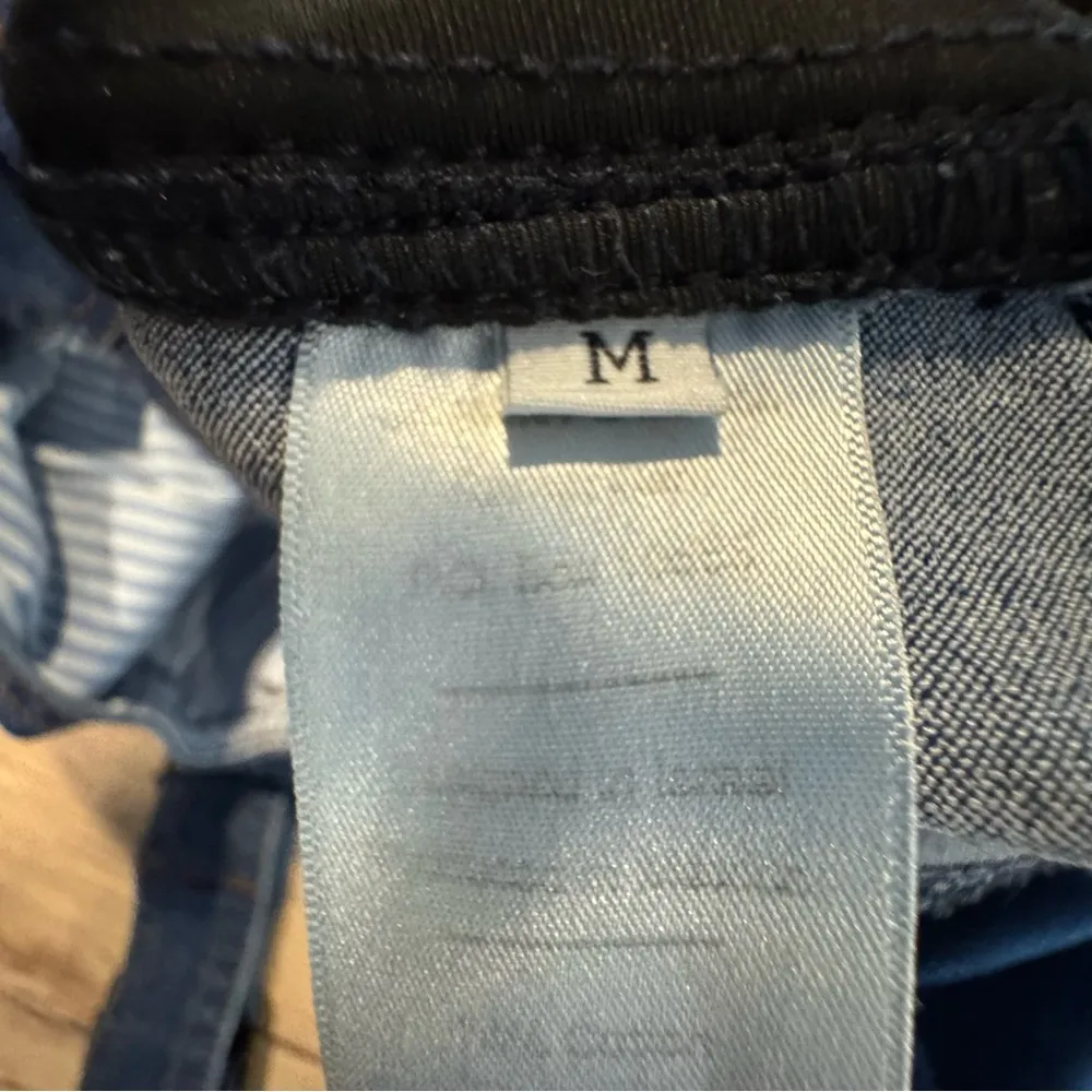 Johnny’s Mama Maternity Overalls Size Medium Blue - Image 9