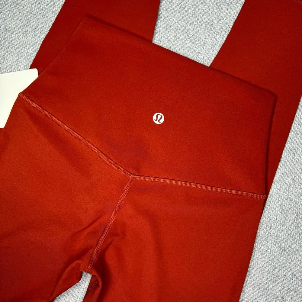 Lululemon Align High Rise Pant Leggings Cayenne Size 2 NWT - Image 7