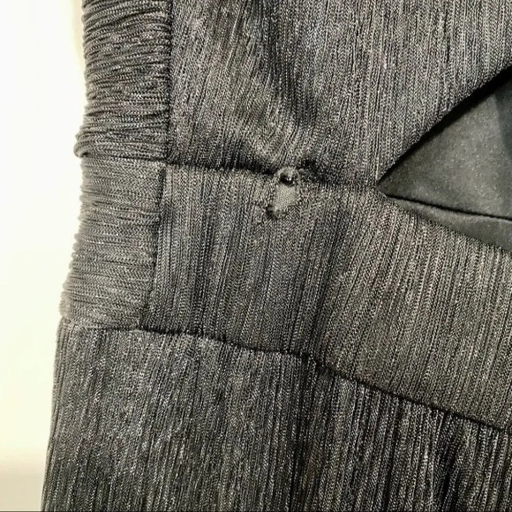 Eliza J  Women’s Spaghetti Strap Sparkly Jumpsuit w/ Bow Black Size 14 NWT FLAW - Image 44