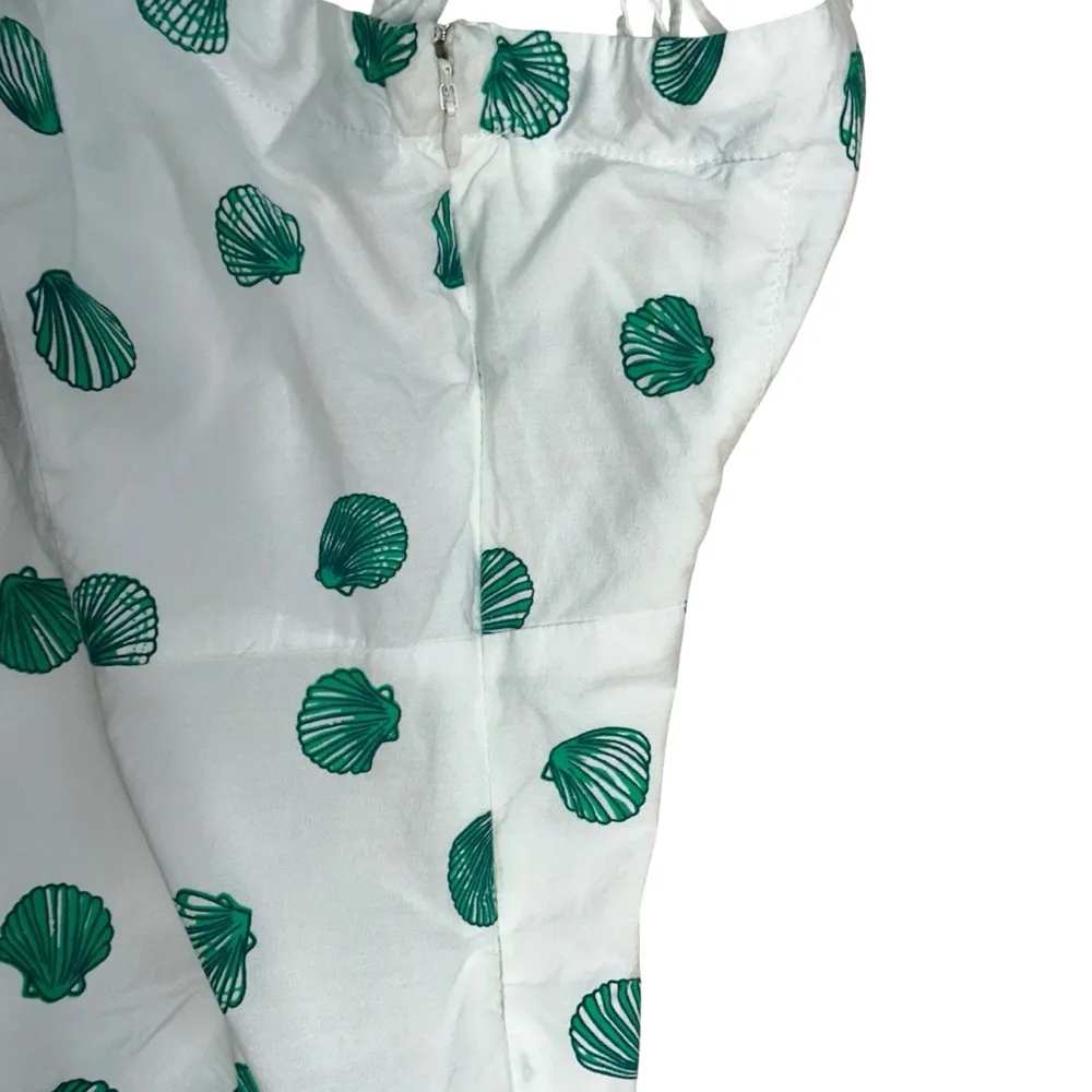 Anthropologie Maeve Seashell Halter Tiered Maxi Dress Womens M - Image 6