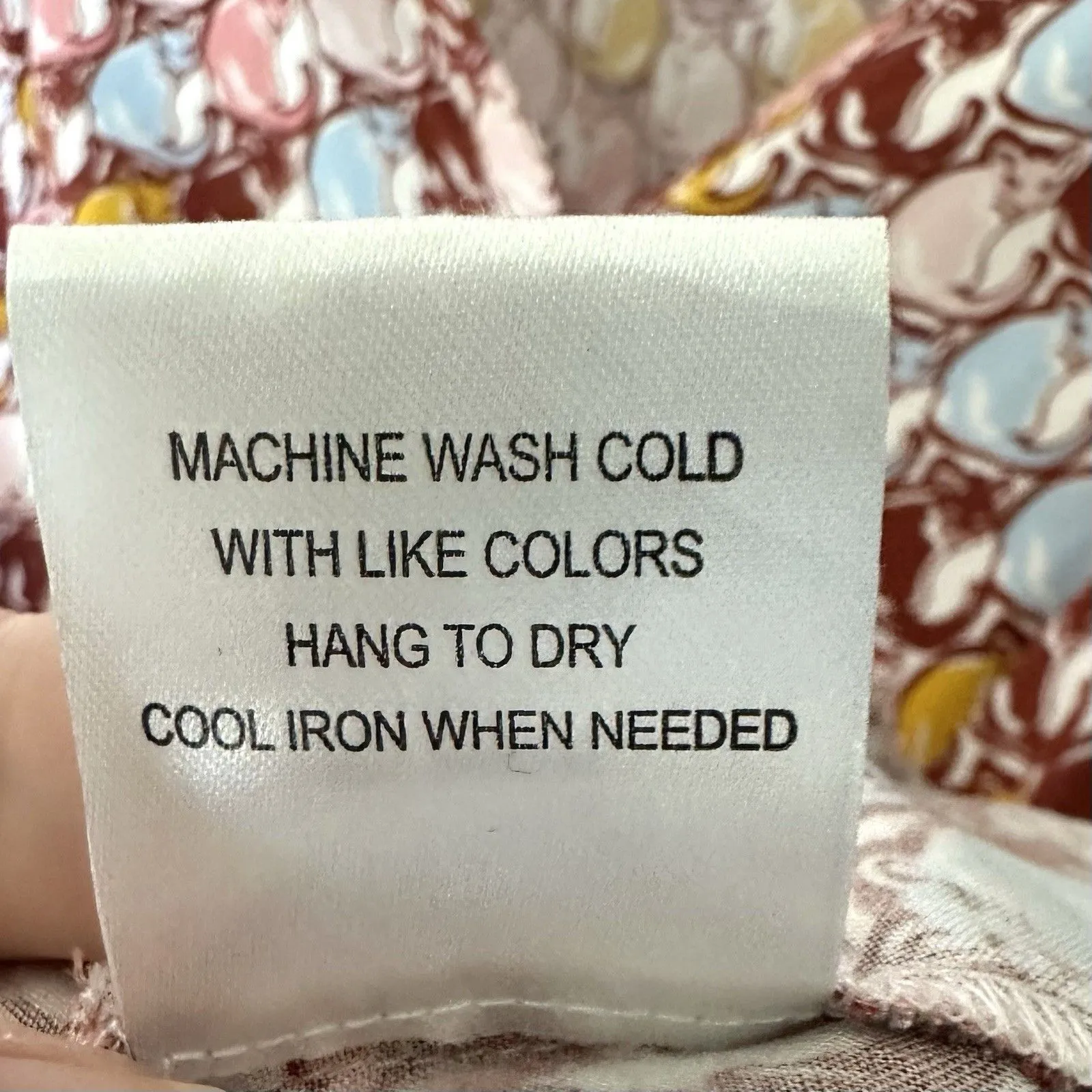 ModCloth Top Women’s 2X Blouse Button Up Waist Cinch Long Sleeve Cat Print - Image 6