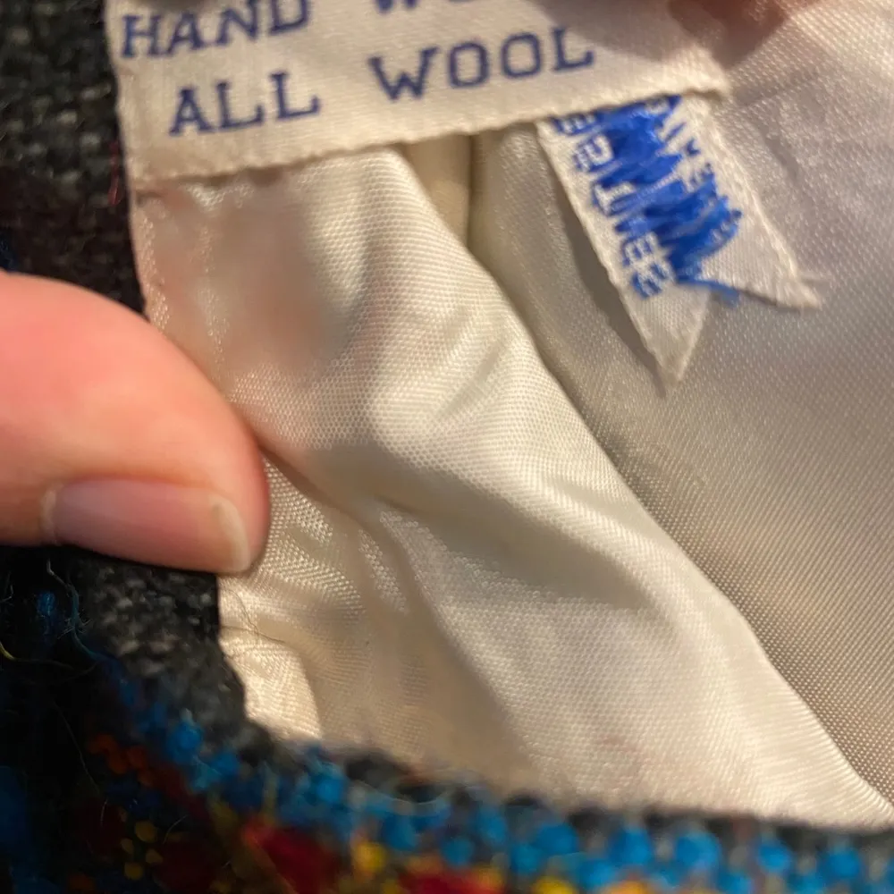 Hand woven Greek all wool multi - Image 3