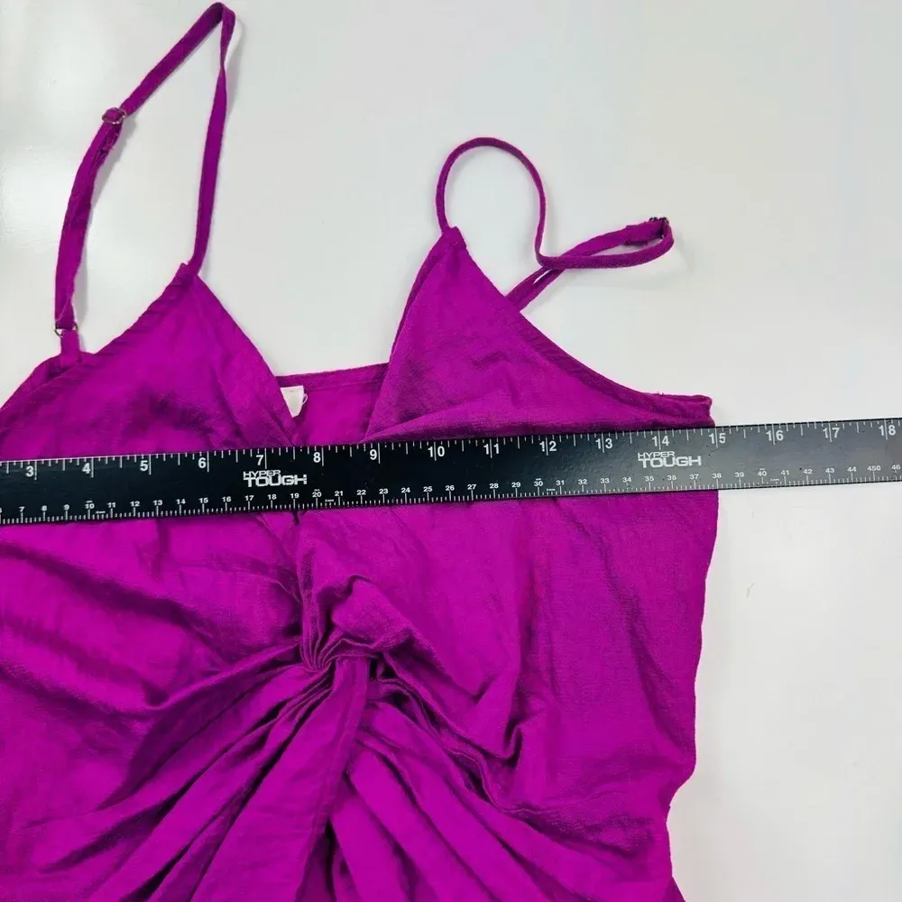 Flawless Fuchsia Front Twist Sleeveless‎ Top Size Medium - Image 8