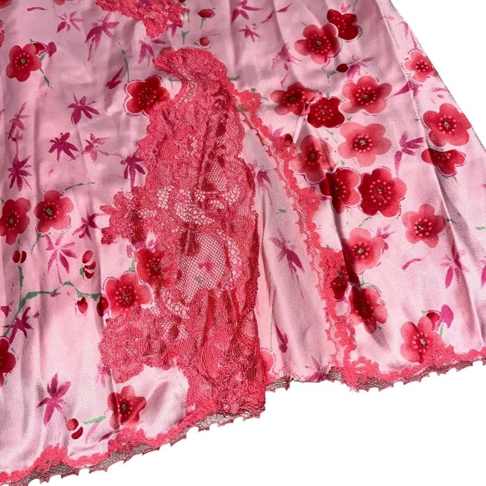 NEW Victoria’s Secret Rare Cherry Blossom Slip Chemise Babydoll Nightie Large - Image 4