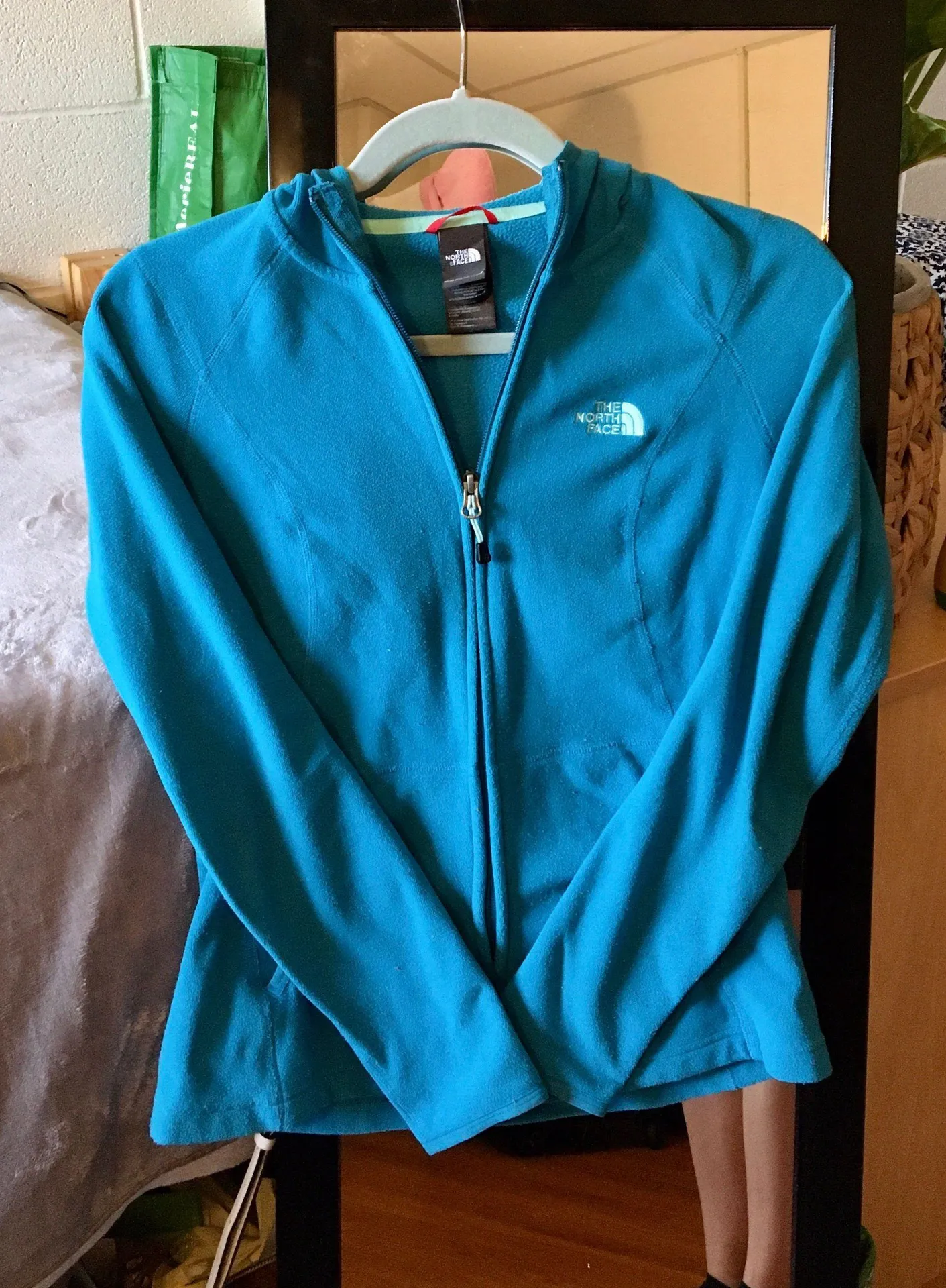 The North Face Blue Zip-Up Jacket - Image 2