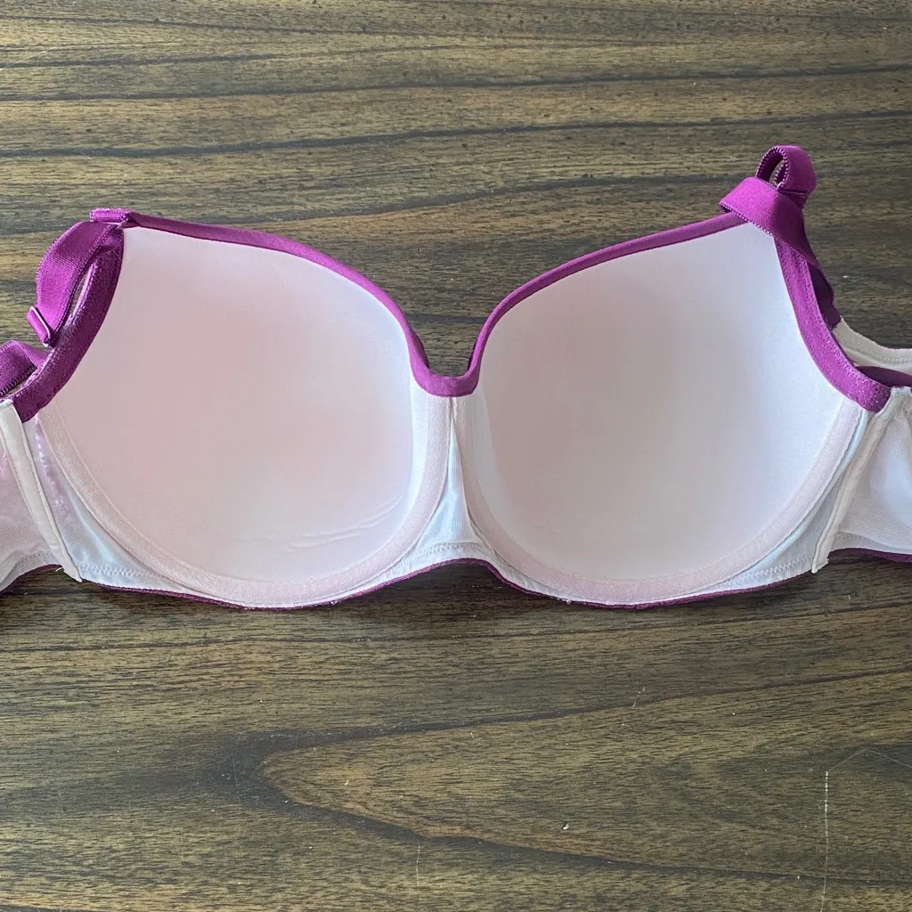 Torrid Full Coverage Balconette Lightly Lined Dot Lace 360 Back Smoothing 40DDD - Image 5