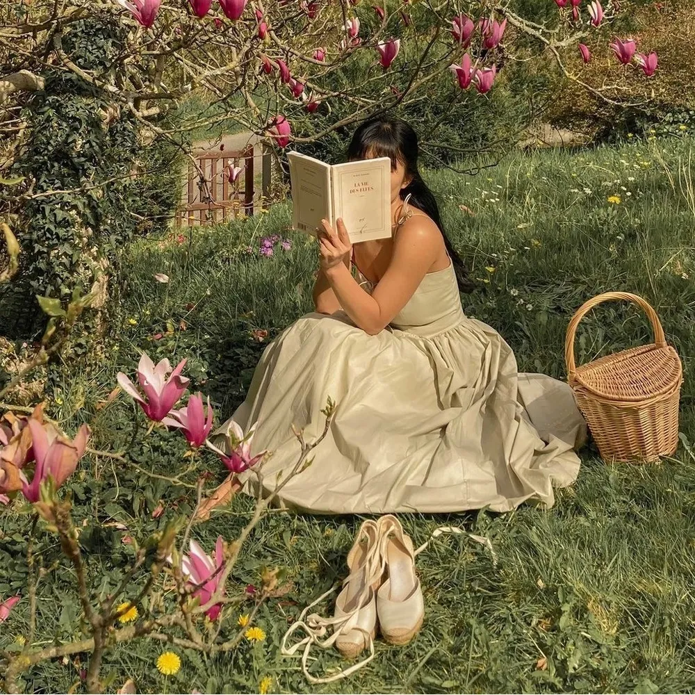 ๐4X HP!๐ Womenโs Code Mode Smocked Long Sleeve Floral Prairie Style Dress Sz S - Image 11