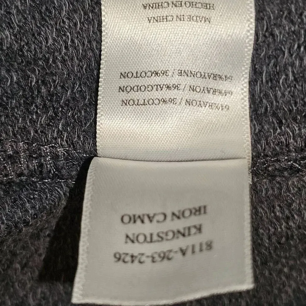 Rails Womens Black Gray Kingston‎ Iron Camo Jogger Pants XS - Image 5