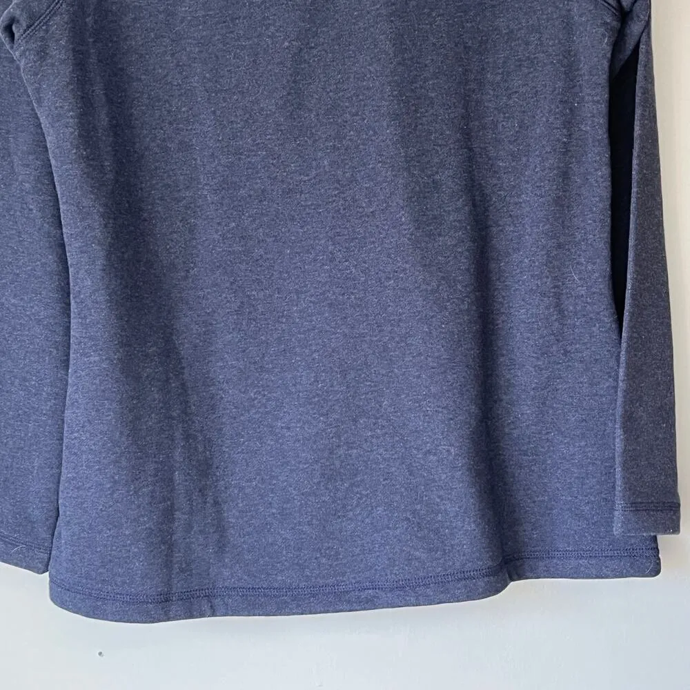 NWT! Women's Adidas 1/4 Zip Collegiate Navy Pullover Size Large - Image 12