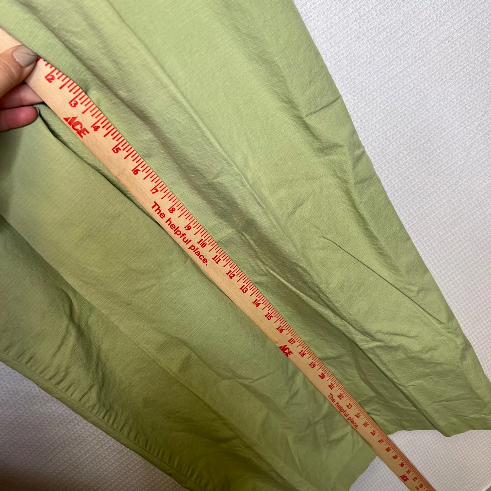 Alfred Dunner Vintage 90s Y2K Women's Size 12 Green Pants Elastic Waist Cotton - Image 8