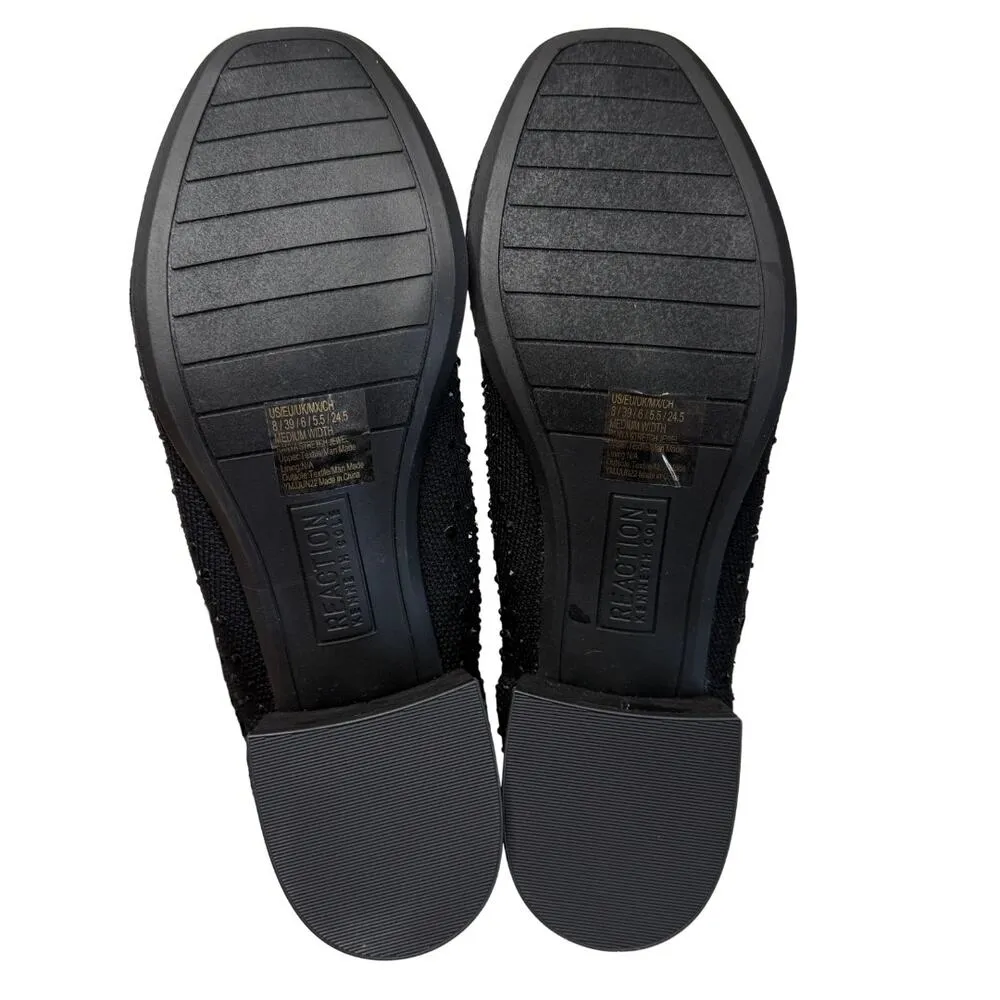 Kenneth Cole Reaction Ranya Rida Stretch Rhinestone Jewel Sock Booties 8 Black - Image 10