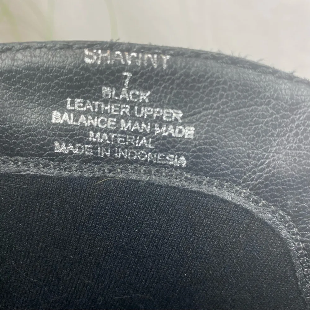 Steve Madden Black Leather Shawny Knee High Zip Up Riding Boots 7 - Image 5