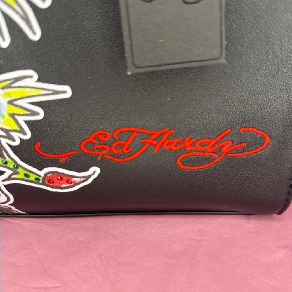 Ed Hardy Satchel/Tote Bag - Image 3