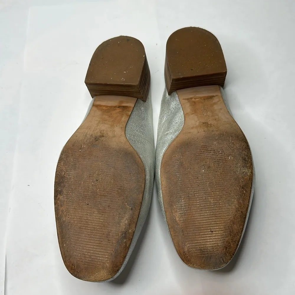 Madewell Willa Loafer Mule in Metallic - Image 8